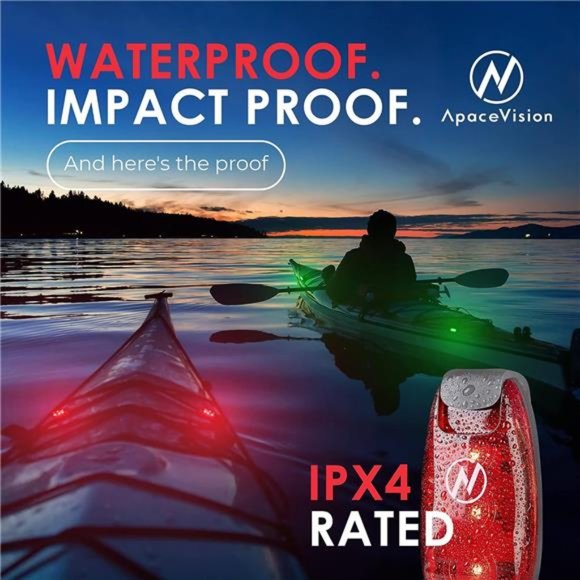 LED Safety Light (2 Pack)+Free Bonuses|Clip On Strobe/Running Lights for Runners - Picture 5 of 6